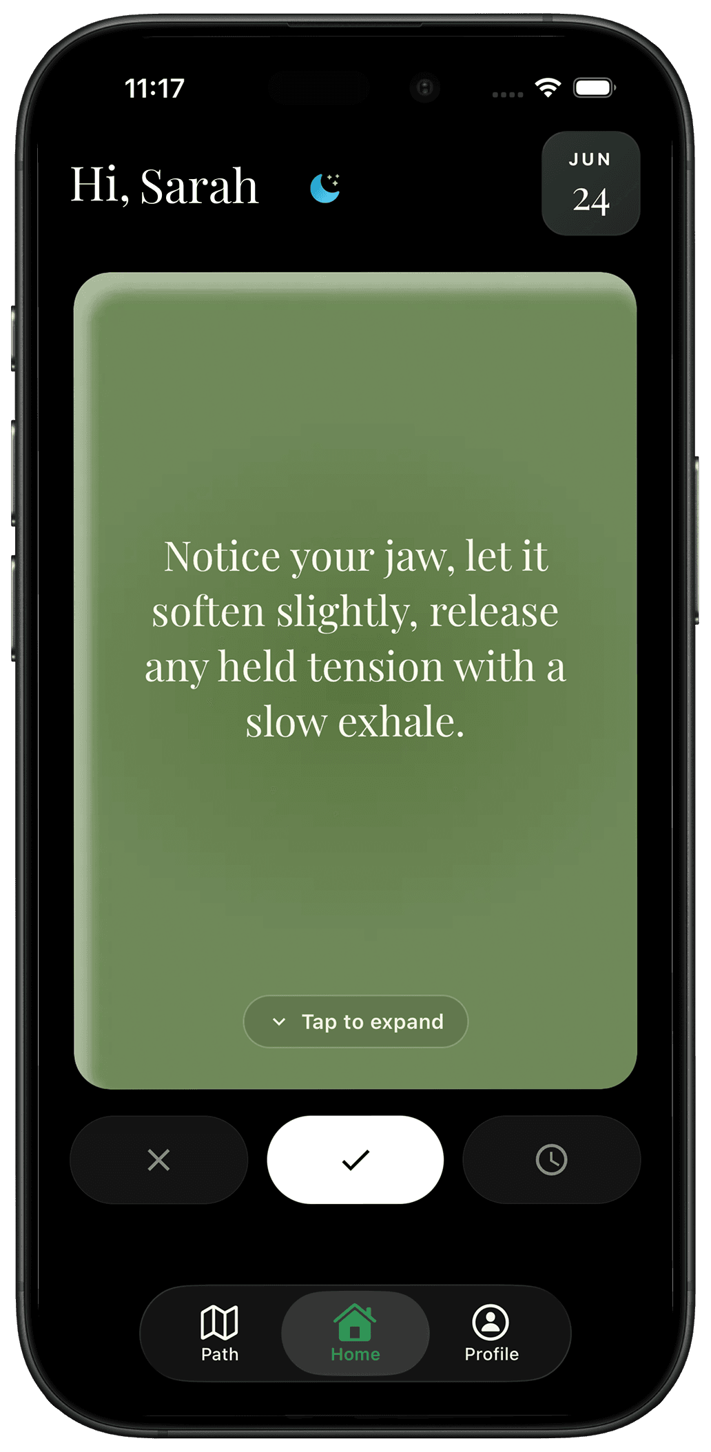 Noww app, Daily rituals